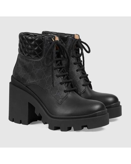 Gucci Black (Wmns) Gg Ankle Boot