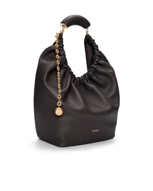 Loewe Black Squeeze Medium Shoulder Bag
