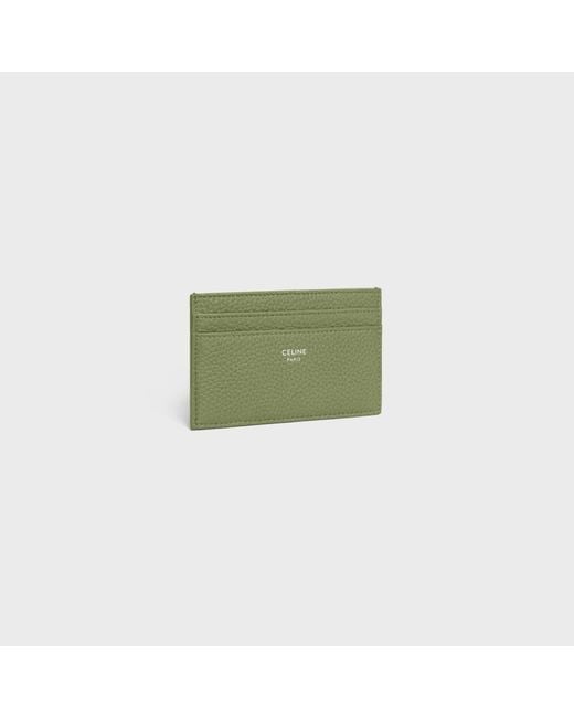 Céline Green Card Holder for men