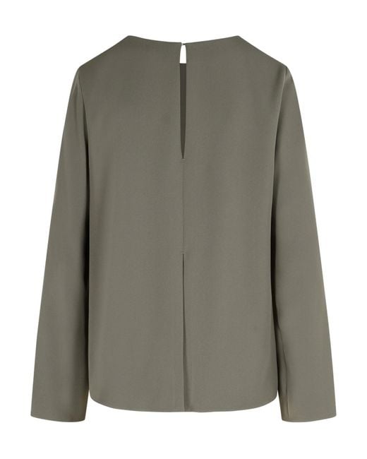 P.A.R.O.S.H. Green P.A.R.O..H. Crewneck Blouse