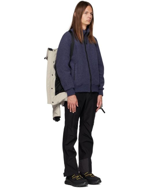 Canada Goose Gray Macmillan Hooded Down Jacket for men