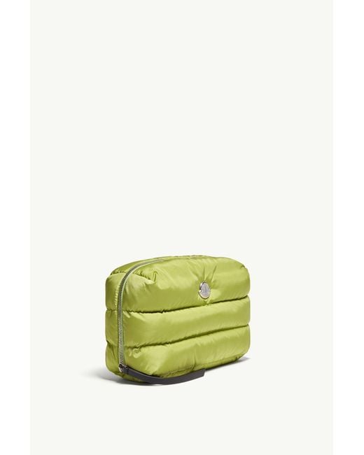 Moncler Green Caradoc Quilted Beauty Case