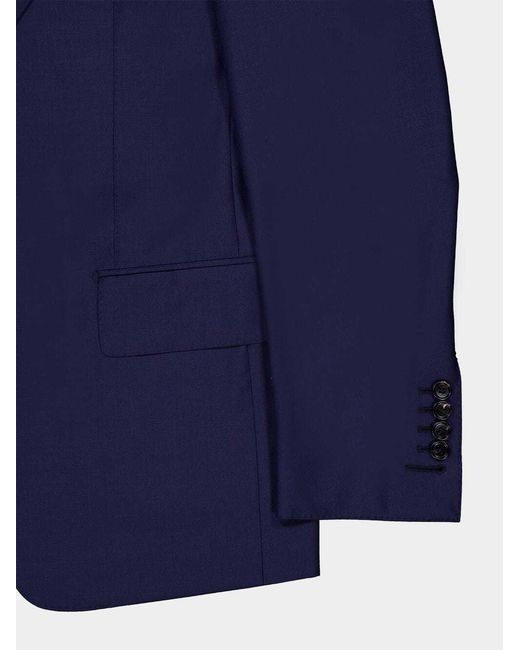 Tom Ford Blue Single-Breasted Tailored Suit for men
