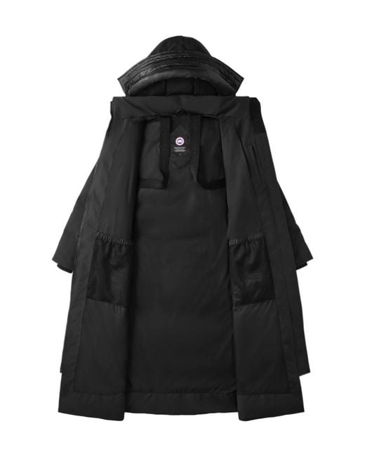 Canada Goose Black Mystique Hooded Parka