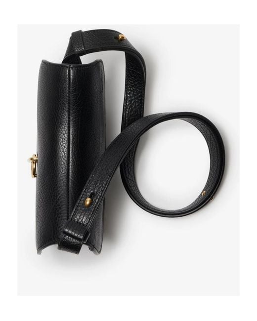 Burberry Black Rocking Horse Mini Shoulder Bag