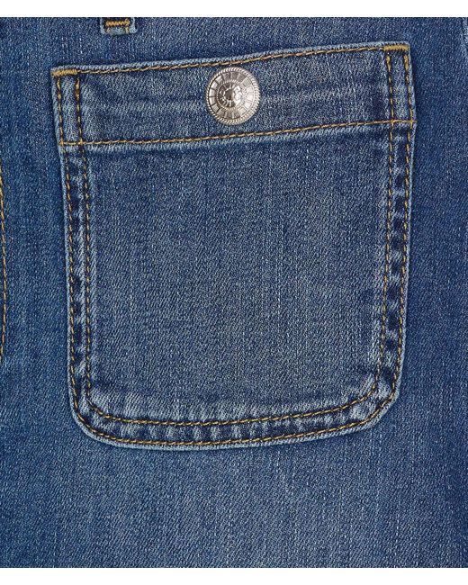 Liu Jo Blue Denim Skirt