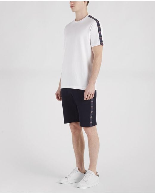 Paul & Shark White T-Shirt With Round Neck And Short Sleeves for men