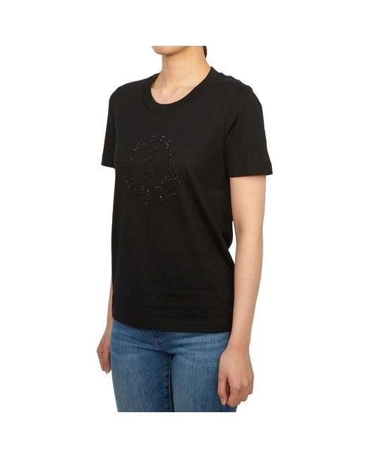 Moncler Black Crew Neck T-Shirt