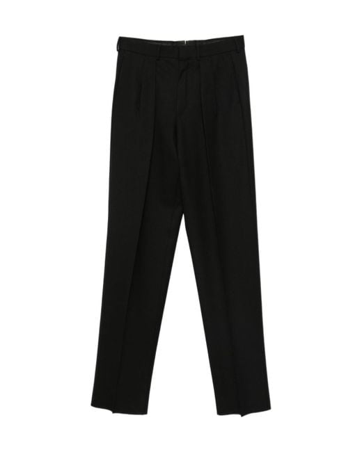 Tom Ford Black Pleated-Front Trousers for men