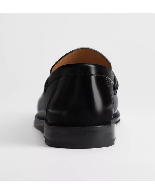 Dior Black Médaillon Loafer for men