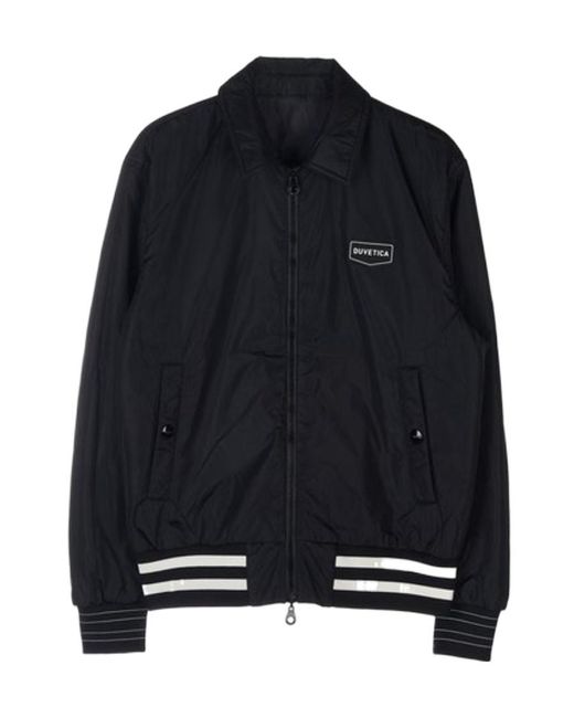 Duvetica Blue Zippered Casual Jacket for men
