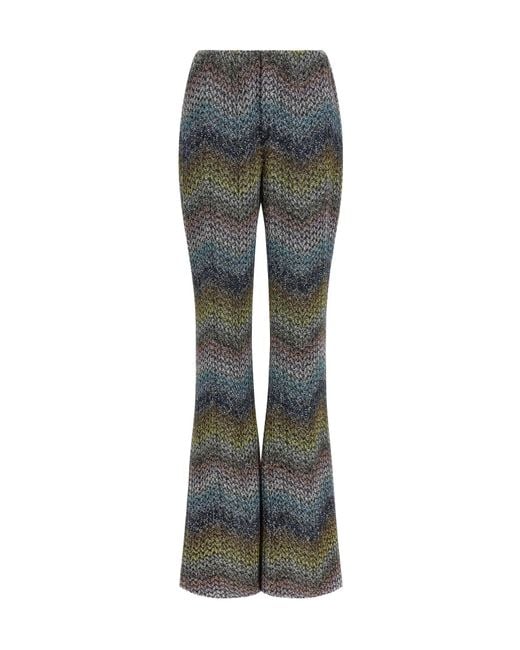 Missoni Gray Lam Viscose Pants
