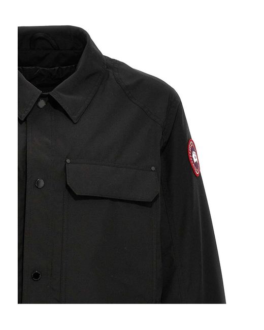 Canada Goose Black Long-Sleeved Jacket for men