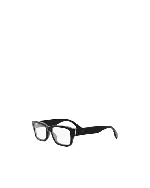 Fendi White Eyewear Rectangle-Frame Glasses for men