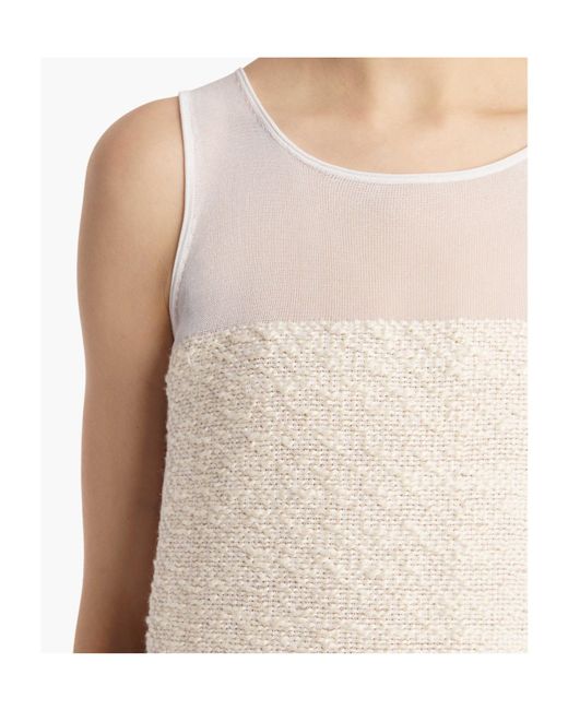 Khaite White Sleeveless Miriele Dress