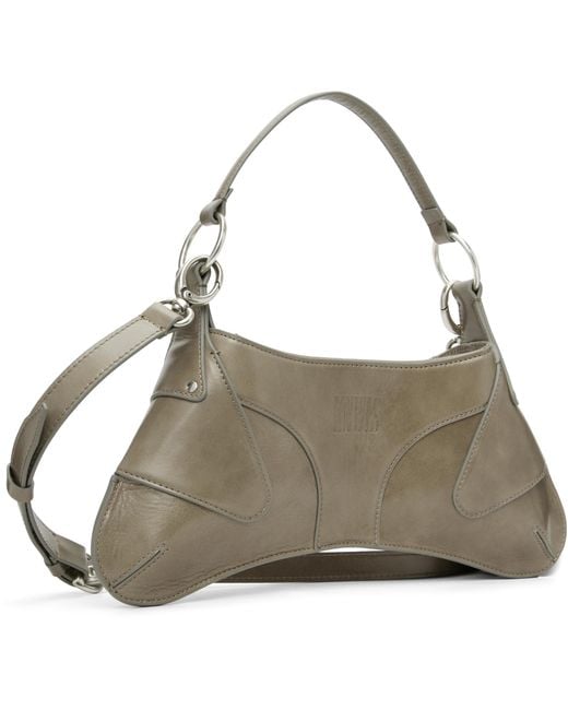 KNWLS Gray Razr Convertible Shoulder Bag