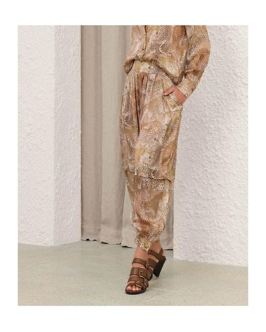Zimmermann Brown Rebellion Harem Pants