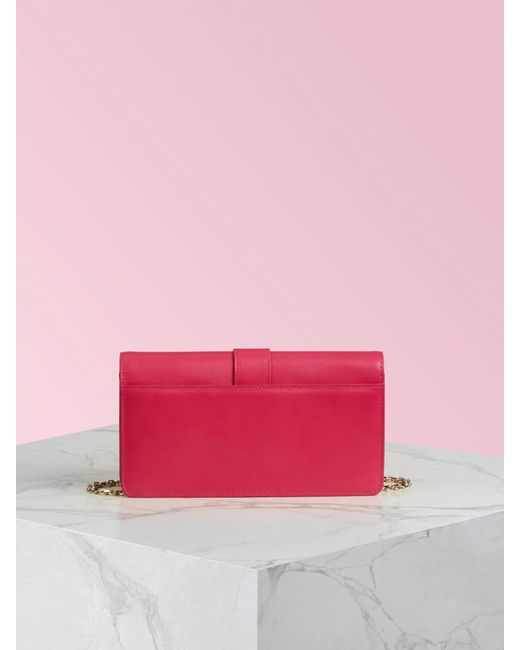 Roger Vivier Red Buckle Shoulder Bag