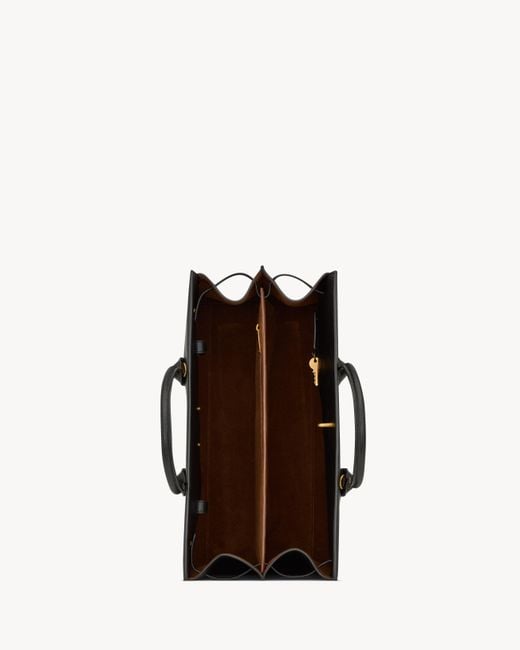 Saint Laurent Black Large Sac De Jour Tote Bag
