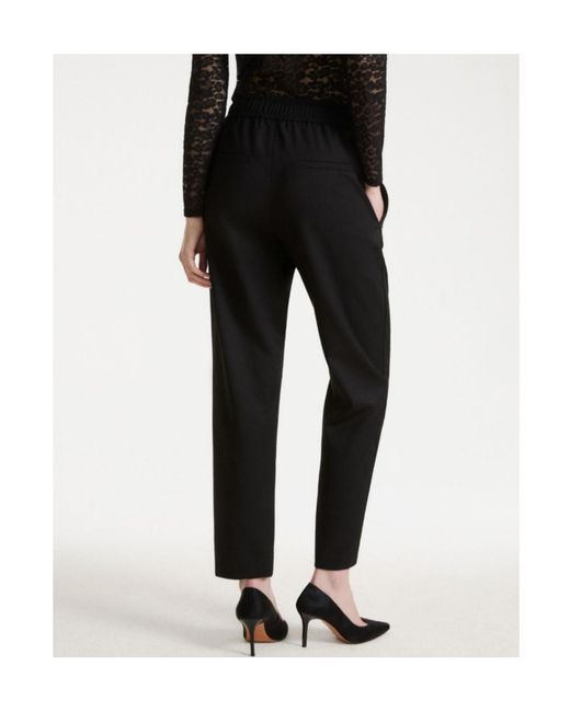Marella Black Drawstring Trousers