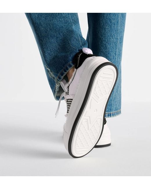 Dior White Walk'N' Platform Sneaker