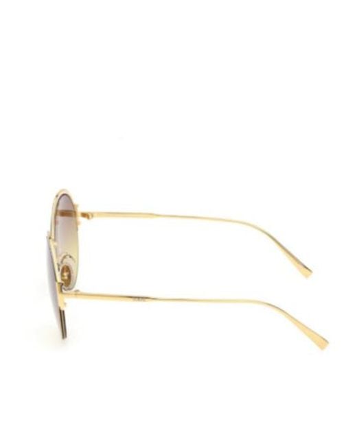 Tod's Metallic Full Frame Sunglasses