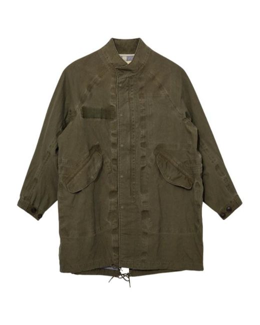 Visvim Green Six-Five Parka for men