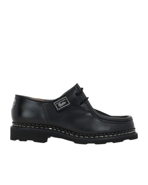 Paraboot Black X 10 Corso Como Collaboration Derby Shoes