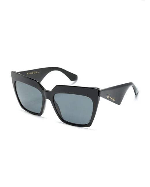 Etro Multicolor 0001/S Geometric-Frame Sunglasses