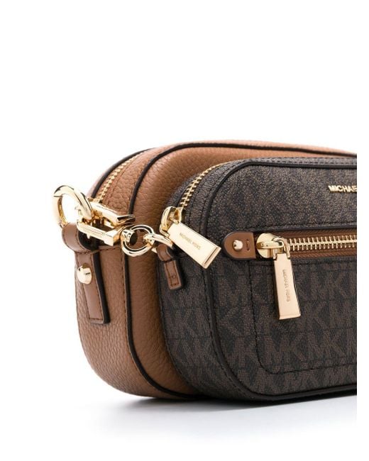 MICHAEL Michael Kors Brown Logo Shoulder Bag
