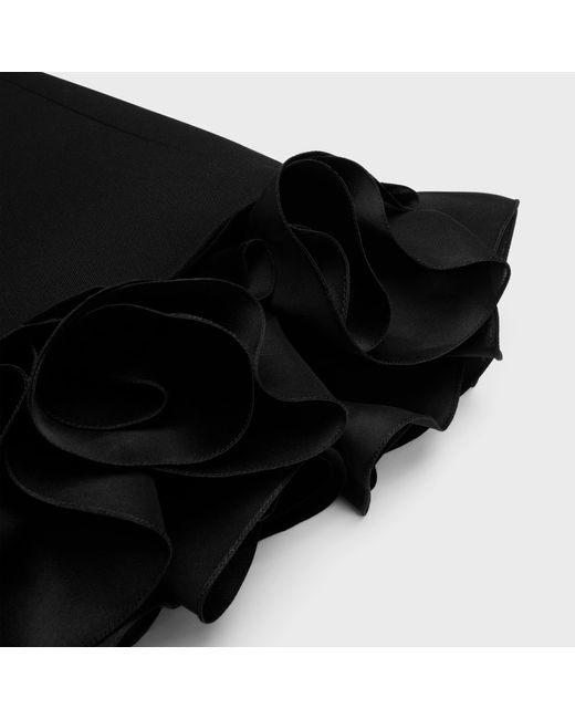Céline Black Organze Short Dress