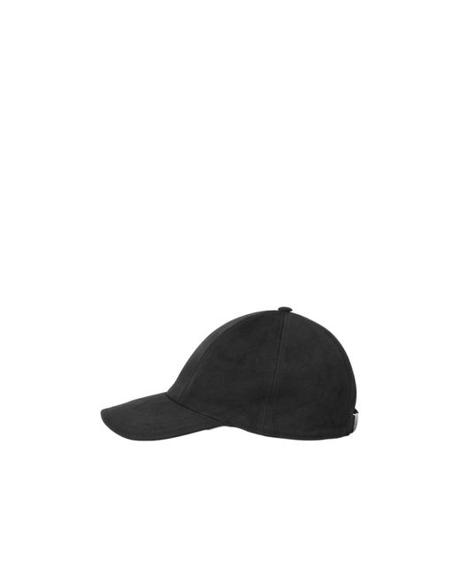 Gucci Black Embroidery Baseball Hat for men