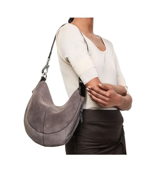 Lemaire Brown Quiver Clip Hobo Bag