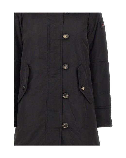Peuterey Black Long-Sleeved Down Jacket