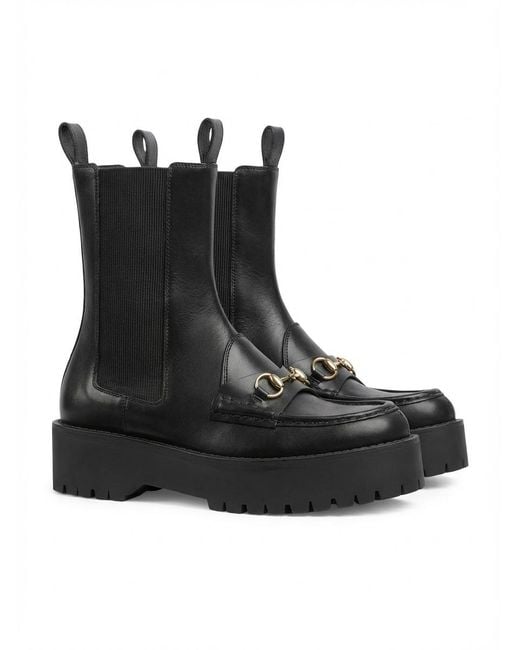 Gucci Black Boots Shoes