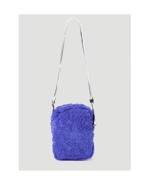 Marni Blue Terry Shoulder Bag for men