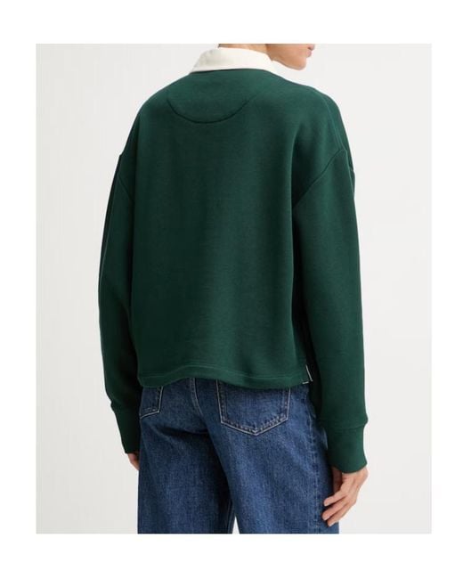 Rag & Bone Green Long-Sleeved Sweatshirt