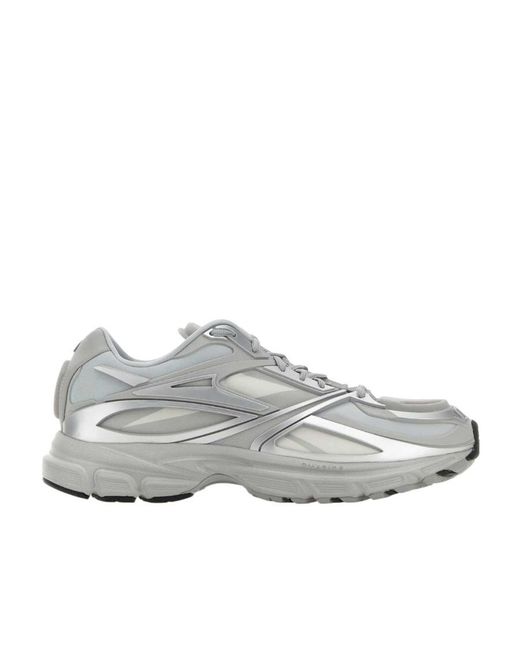 Reebok Gray Laced Sneakers for men