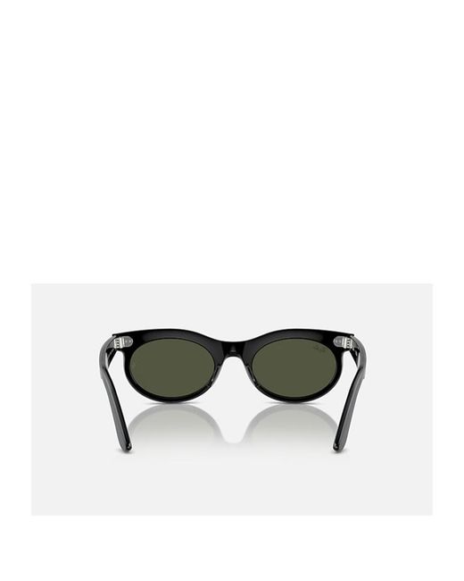 Ray-Ban Green Wayfarer Oval Sunglasses for men