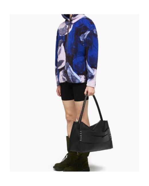 J.W. Anderson Blue Jw Anderson Graphic-Printed Zipped Jacket for men