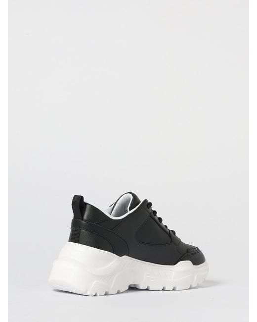Versace Jeans Black Logo-Detail Chunky Trainers