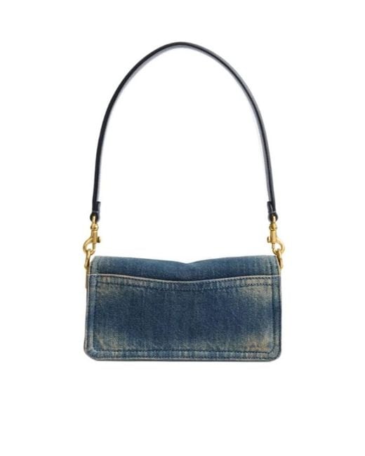 COACH Blue Tabby 26 Shoulder Bag