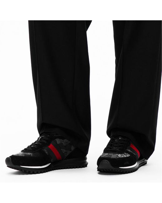Gucci Black Logo Sneakers for men