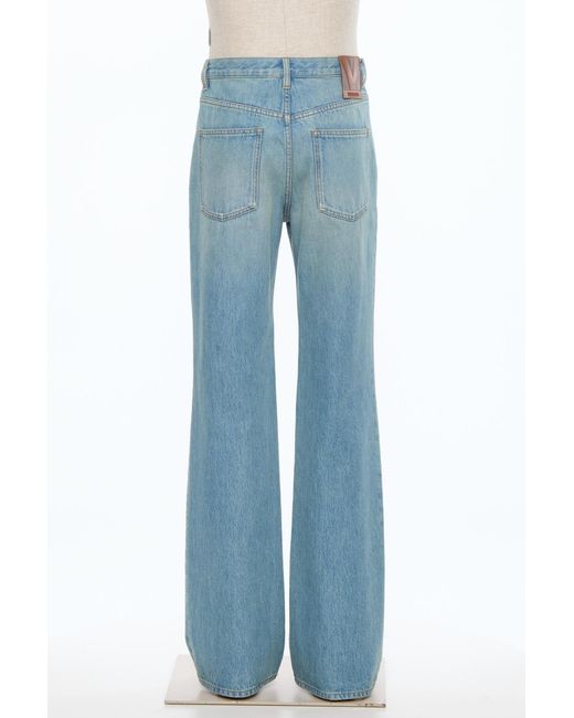 Valentino Blue Button Detailed Regular Fit Jeans for men