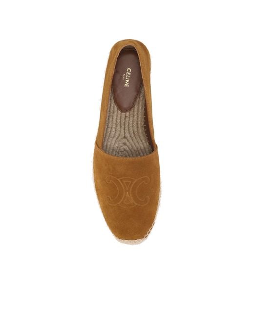 Céline Brown Logo Fisherman Shoes Casual Shoes for men
