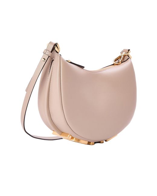 Fendi Natural Crescent-Shaped Armpit Bag