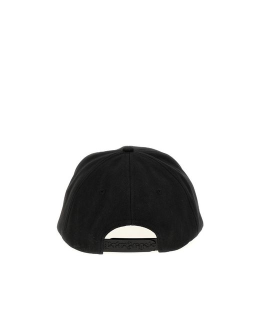 Palm Angels White I Love Pa Drill Baseball Cap for men