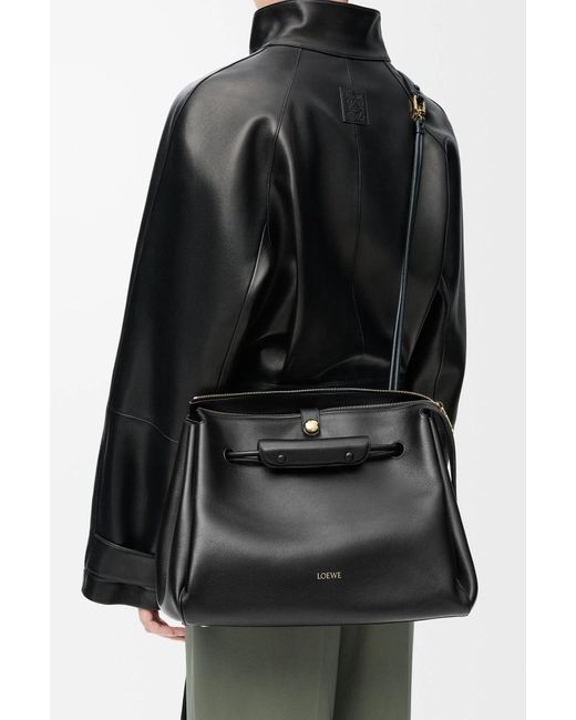Loewe Black Large Madrid Bag