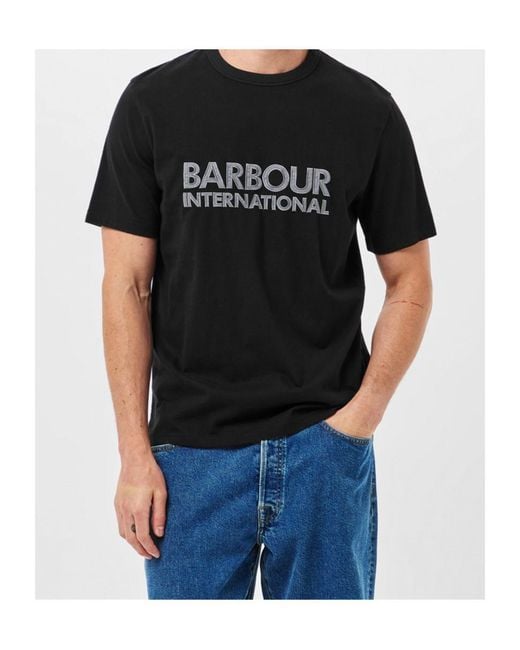 Barbour Black Jason T-Shirt for men