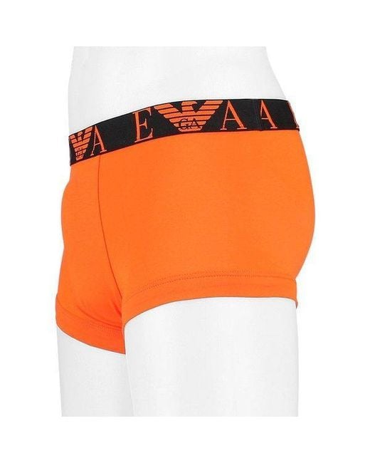 Emporio Armani Multicolor Logo Boxer Underwear Three-Piece Set for men